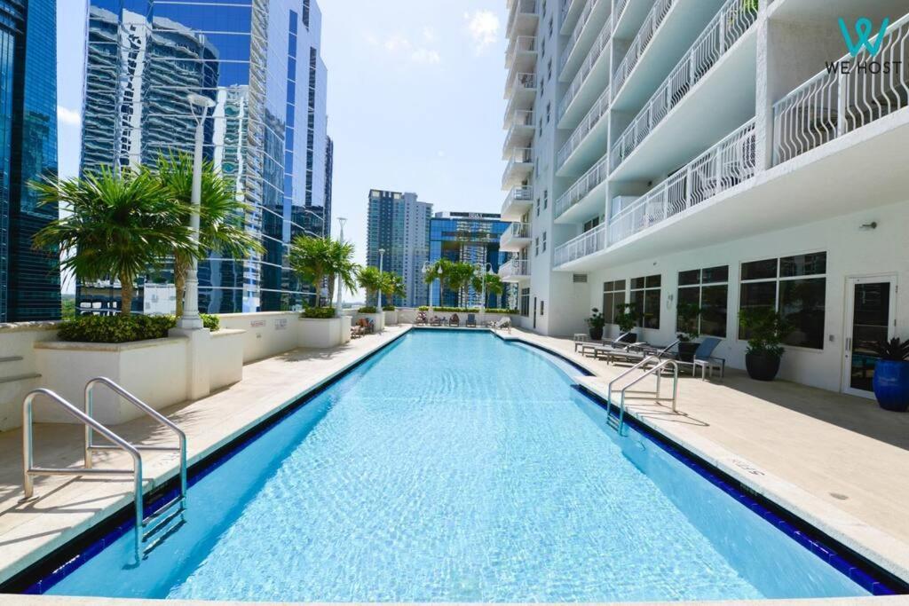 We Host - Amazing Condo Brickell With Ocean-Pool View Miami Esterno foto